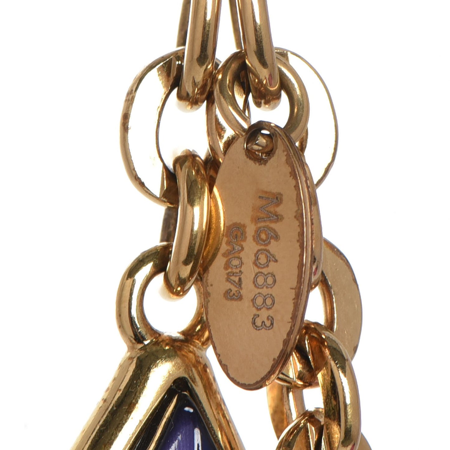 Mosaique Bag Charm Blue
