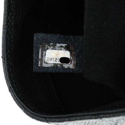 Chanel Caviar Quilted Small Rock In Rome Flap Black 8 of 8