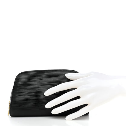 Louis Vuitton Epi Dauphine 17 Cosmetic Pouch Black 2 of 8