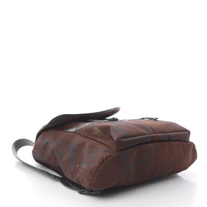 Balenciaga Nylon Calfskin Classic Hardware S Traveler Backpack Brown 3 of 8