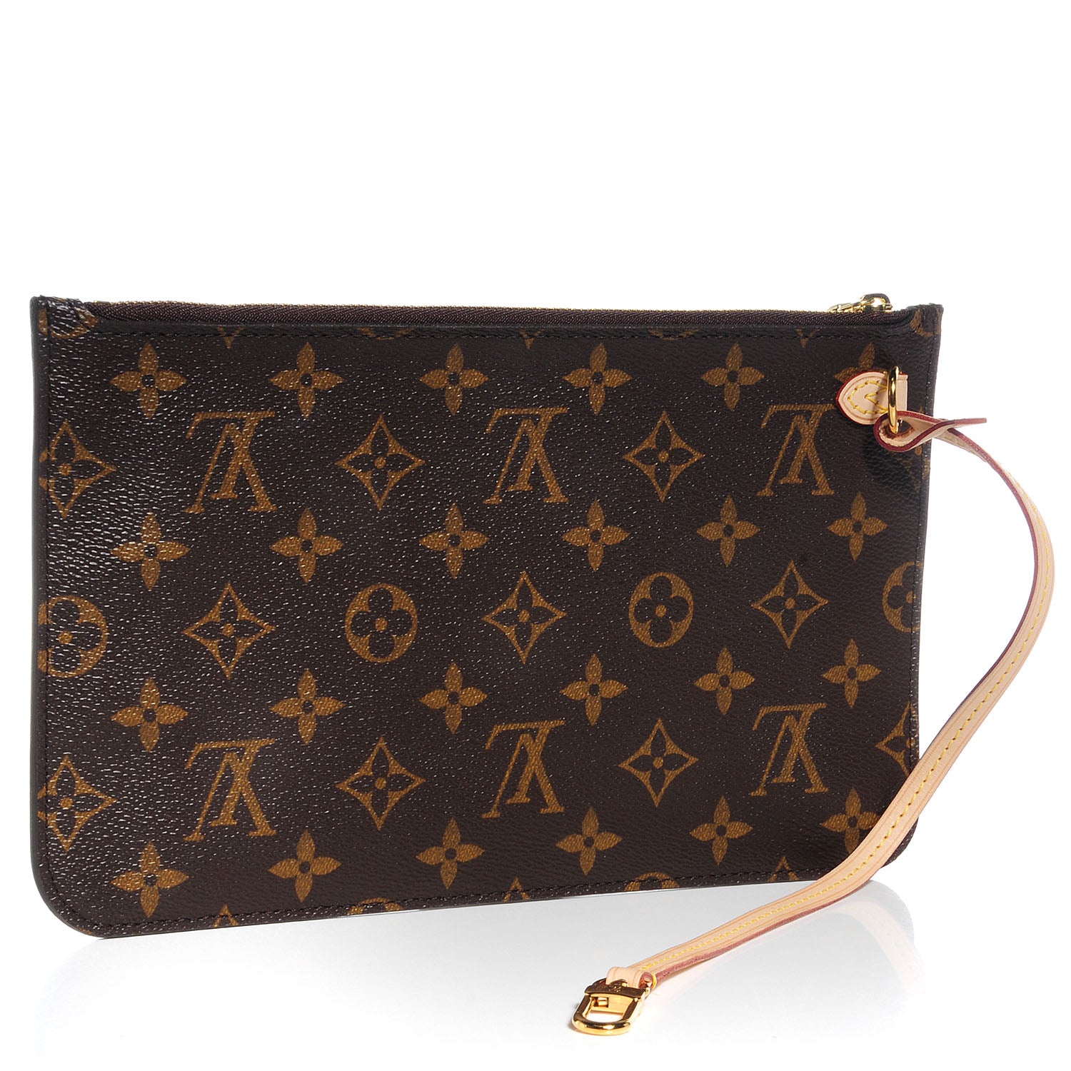 Louis Vuitton Monogram Neverfull MM GM Pochette Fuchsia 3 of 7