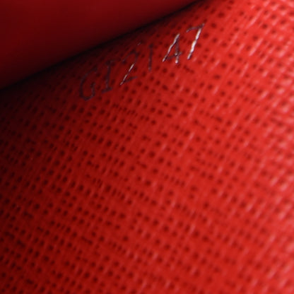 Louis Vuitton X SUPREME Epi Pocket Organizer Red 8 of 9