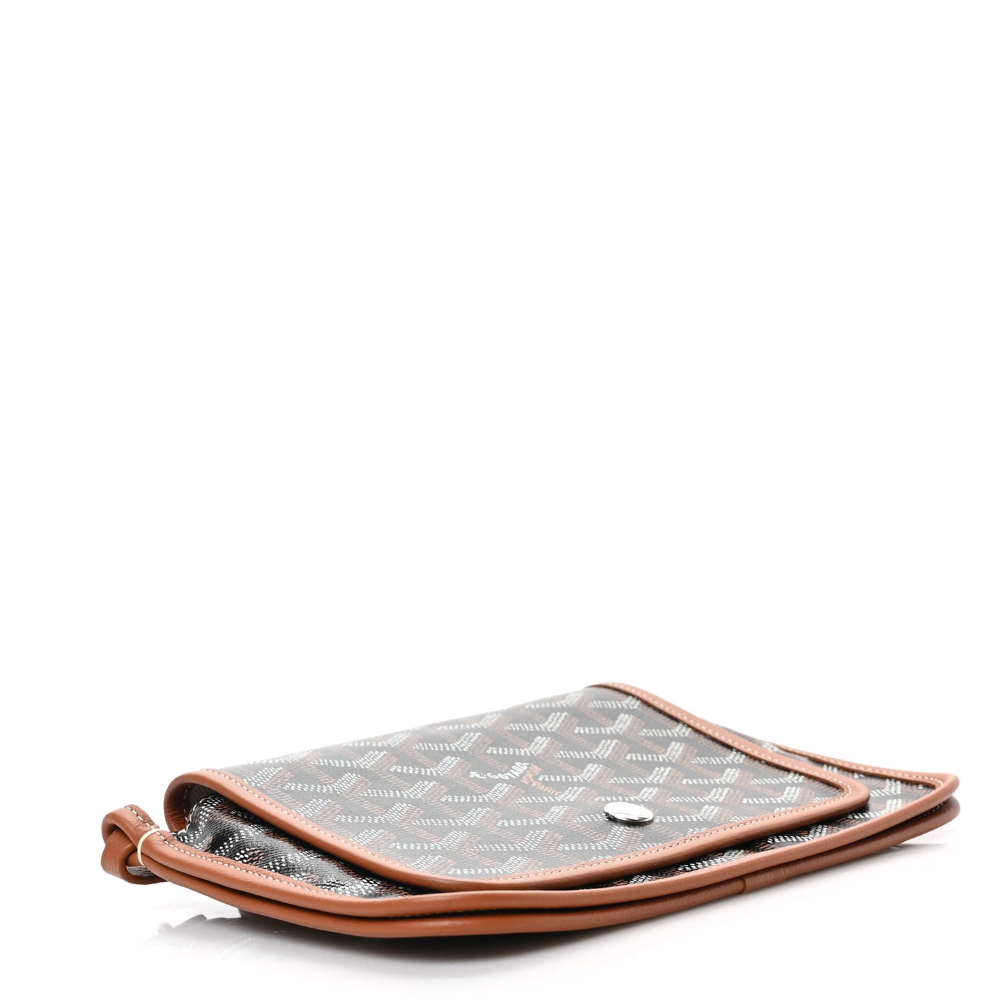 Goyardine Plumet Wallet Clutch Black Gold