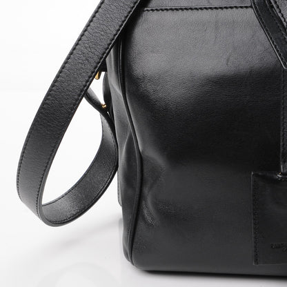 Saint Laurent Calfskin Classic Duffle 6 Black 10 of 11