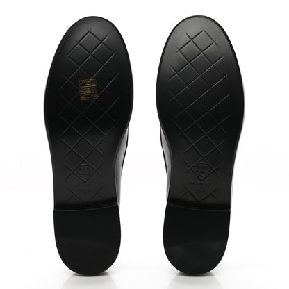 Chanel Lambskin Quilted CC Turnlock Loafers 40.5 Black 5 of 11