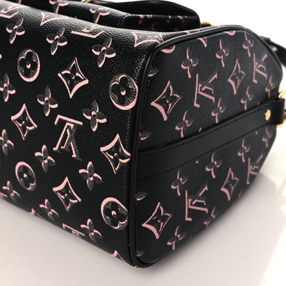 Louis Vuitton Monogram Fall for You Speedy Bandouliere 25 Black 8 of 9