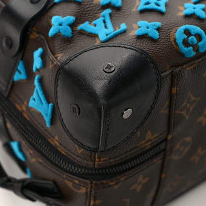 Louis Vuitton Monogram Tuffetage Soft Trunk Backpack PM Turquoise 8 of 9