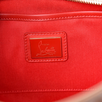 Christian Louboutin Calfskin Studded Loubiposh Chain Clutch Nude 6 of 11