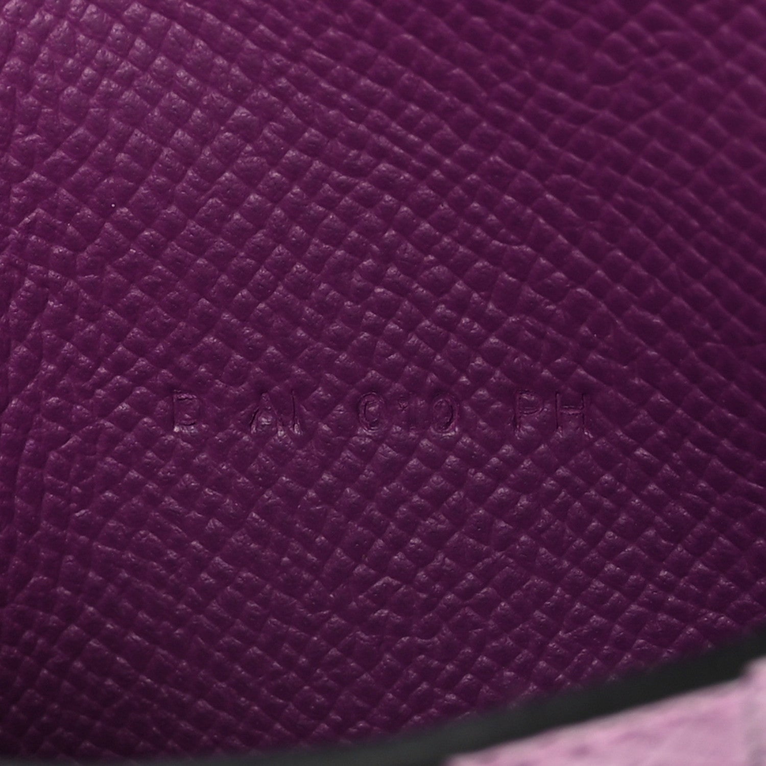 Hermes Epsom Verso Medium Kelly Wallet Raisin Anemone 6 of 8