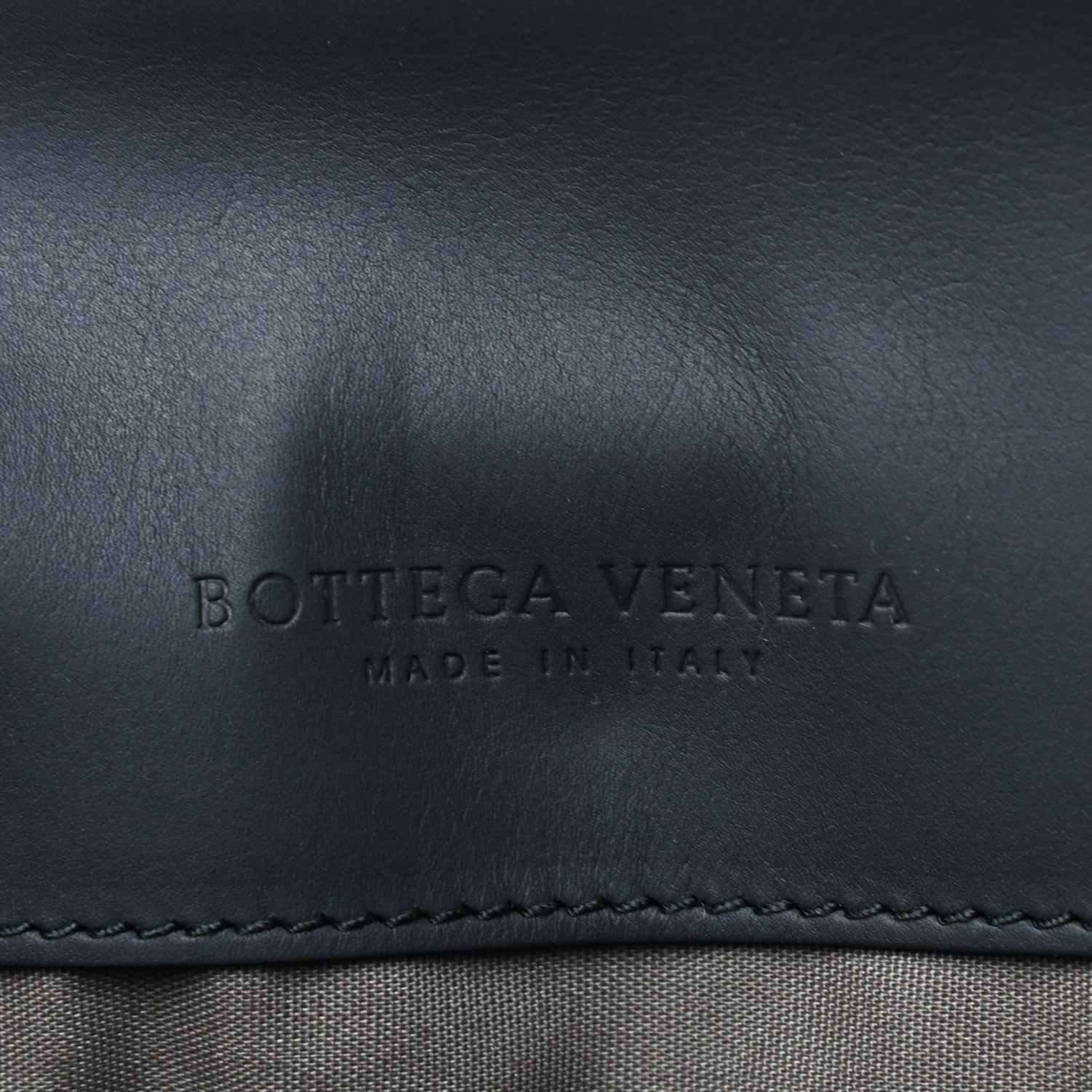 Bottega Veneta Nappa Zip Pouch Green Black 6 of 7