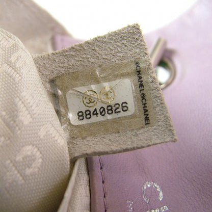 Chanel Lambskin Quilted Mini Valentine Flap Lilac 9 of 10