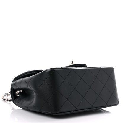 Chanel Lambskin Quilted Mini Square Flap Black 4 of 10