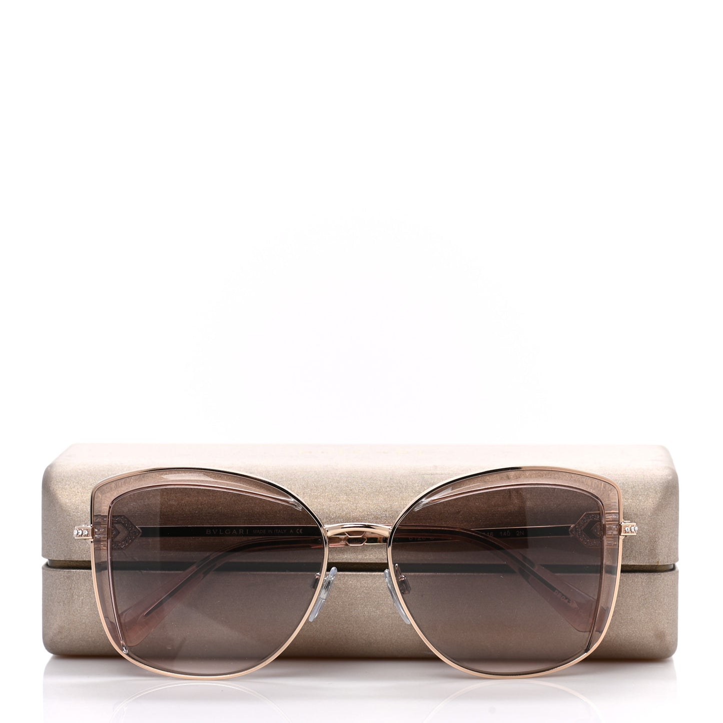 Crystal Sunglasses 6128-B Gold