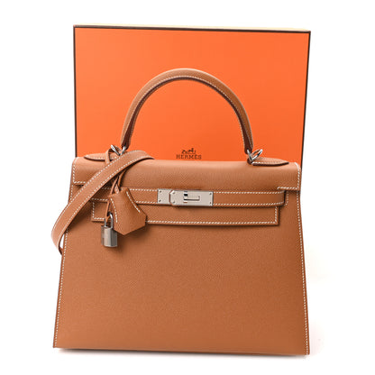 Hermes Epsom Kelly Sellier 28 Gold 11 of 11