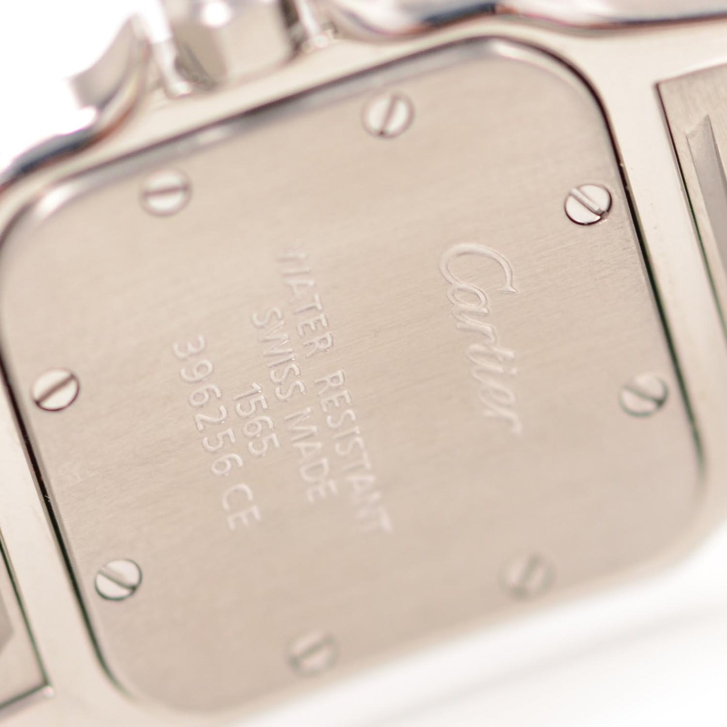 Stainless Steel 24mm Santos de Cartier Galbee Quartz Watch