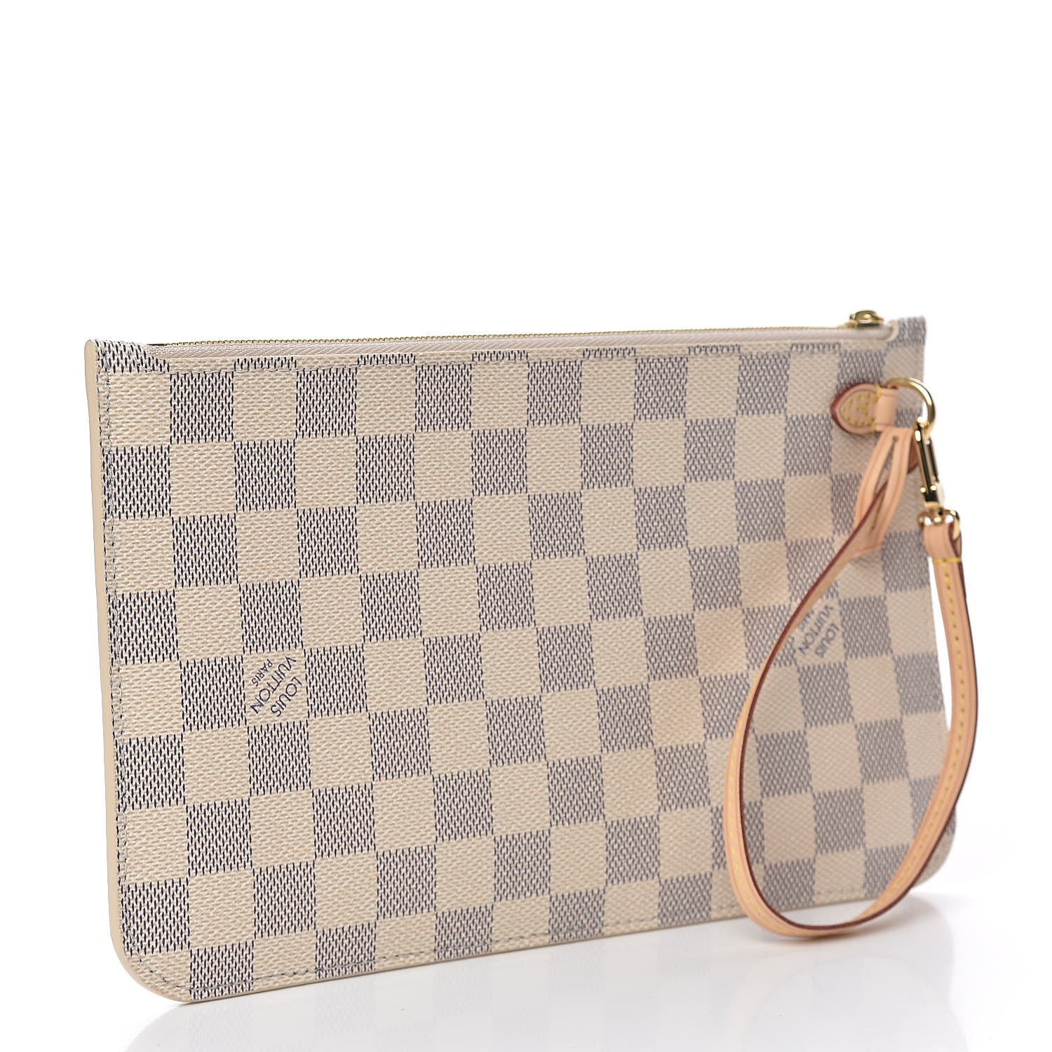 Louis Vuitton Damier Azur Neverfull MM GM Pochette 3 of 8