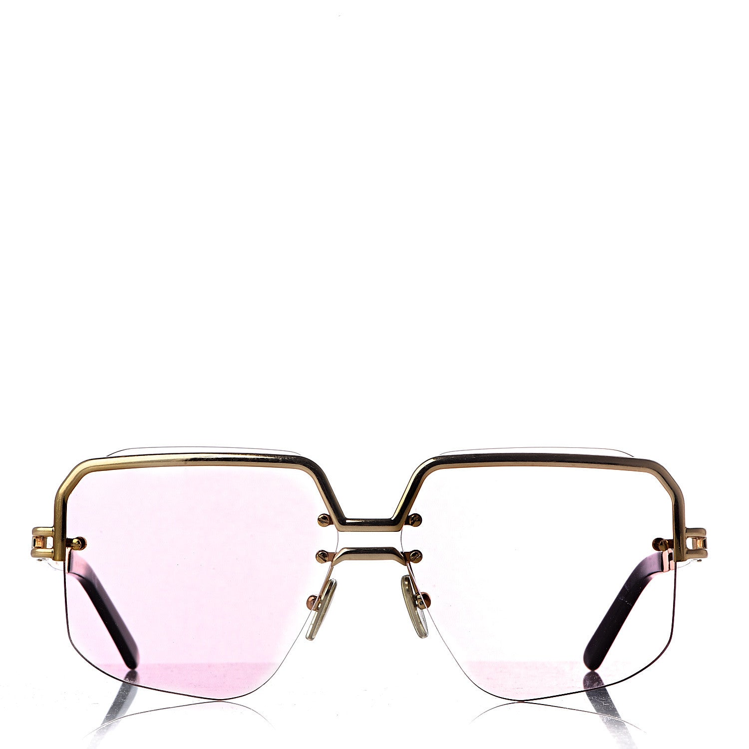Celine Sunglasses CL 40041U Gold 2 of 6