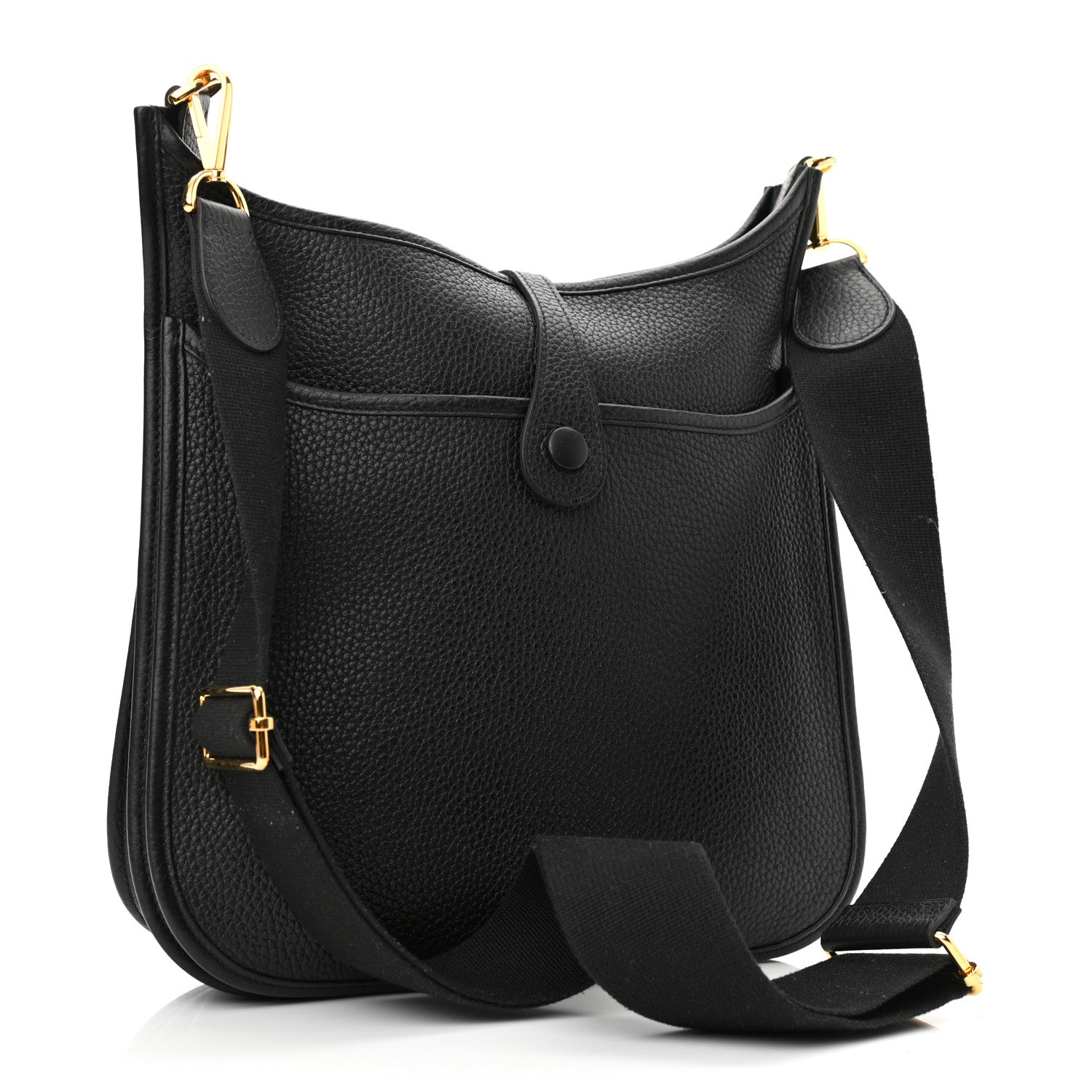 Hermes Taurillon Clemence Evelyne III PM Black 3 of 10