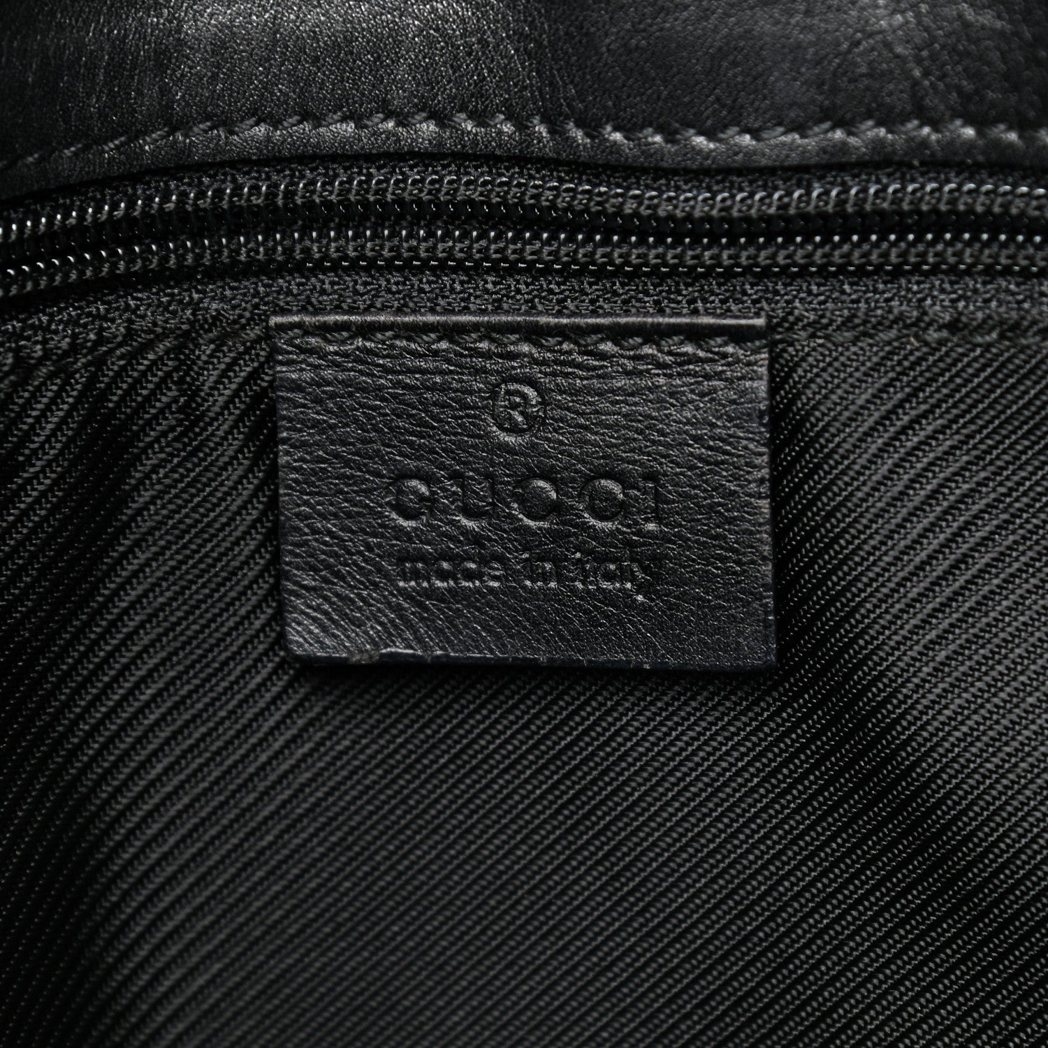 Gucci Monogram Bucket Tote Black 6 of 16