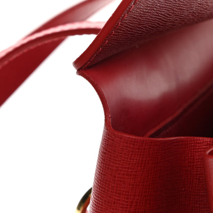 Mansur Gavriel Saffiano Lady Bag Flamma 13 of 13