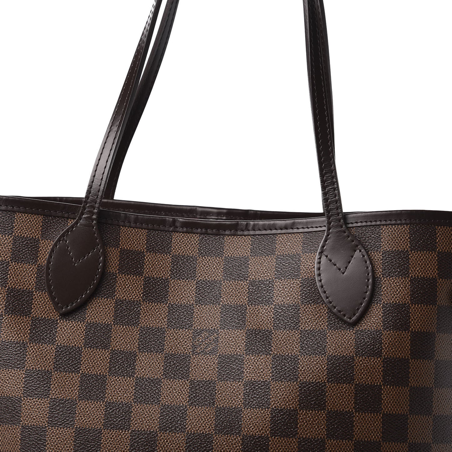 Damier Ebene Neo Neverfull MM Rose Ballerine