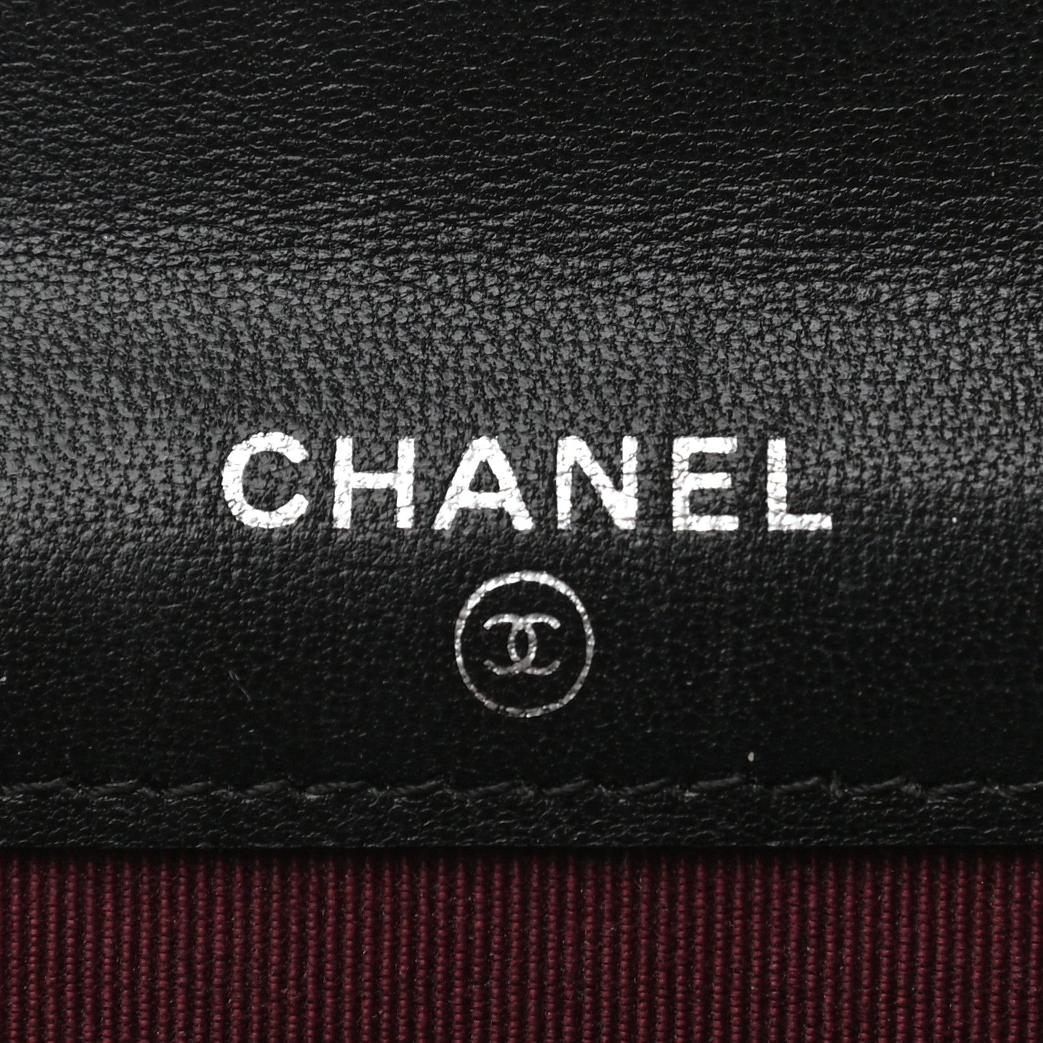 Chanel Lambskin Quilted Flap Card Holder Wallet Black 6 of 7