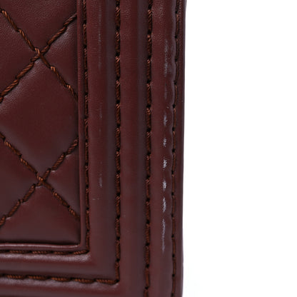 Chanel Calfskin Stitched Medium Boy Flap Brown 14 of 15