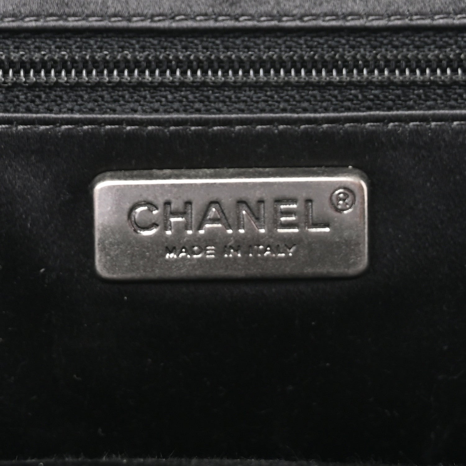 Chanel Lambskin Stitched Timeless Clutch Grey 6 of 7