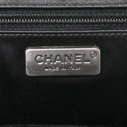Chanel Lambskin Stitched Timeless Clutch Grey 6 of 7