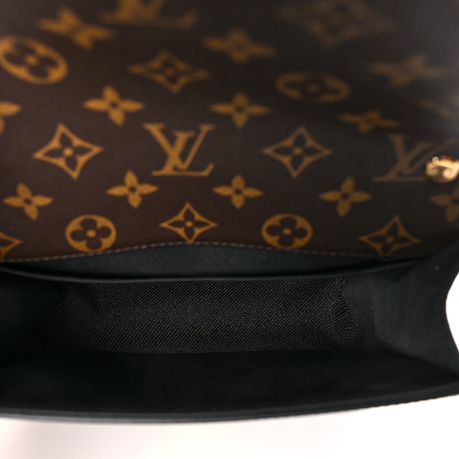 Louis Vuitton Patent Calfskin Monogram Cherrywood BB Black 5 of 7