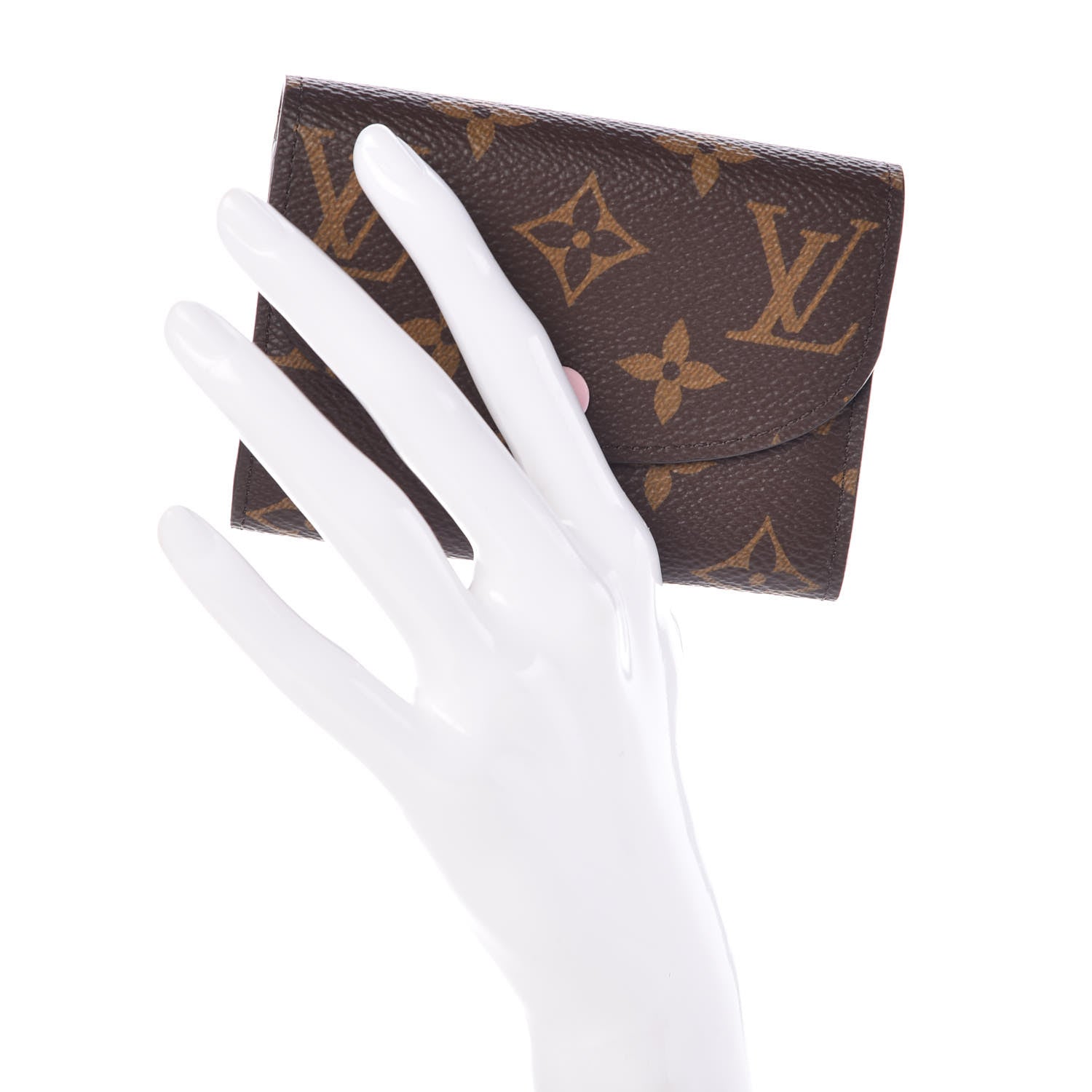 Louis Vuitton Monogram Rosalie Coin Purse Rose Ballerine 2 of 7