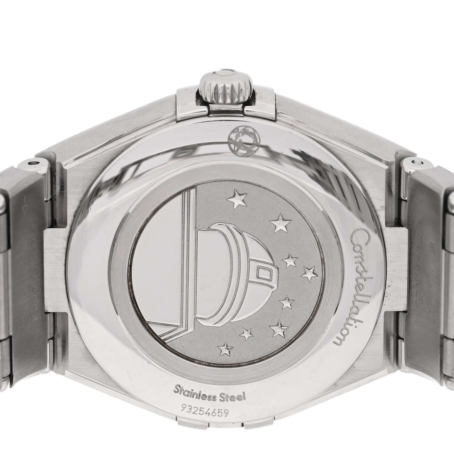 Omega Stainless Steel 28mm Constellation Quartz Watch Pink 131.10.28.60.11.001 4 of 5