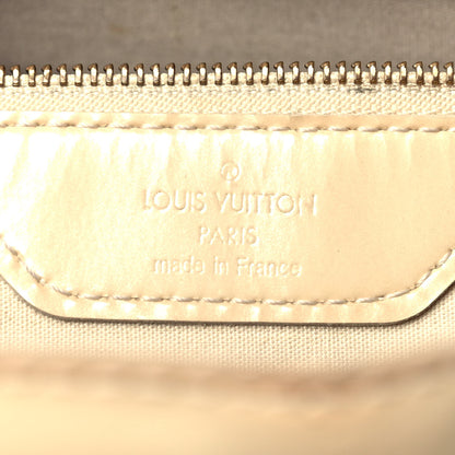 Louis Vuitton Vernis Wilshire MM Blanc Corail 6 of 24