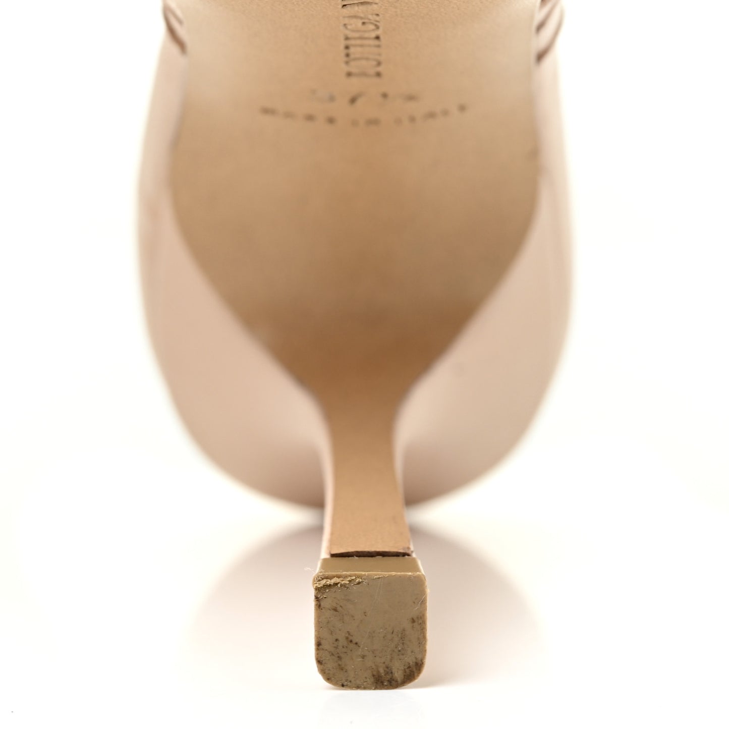 Nappa Maxi Intrecciato Lido Mule Sandals 37.5 Bandage