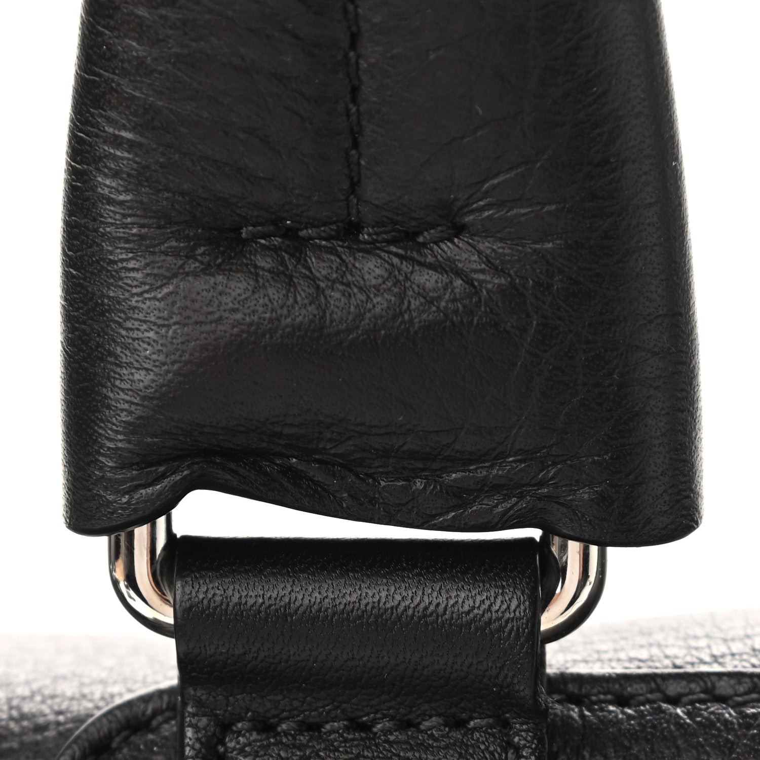 Givenchy Pebbled Calfskin Small Pandora Pure Flap Bag Black 10 of 18