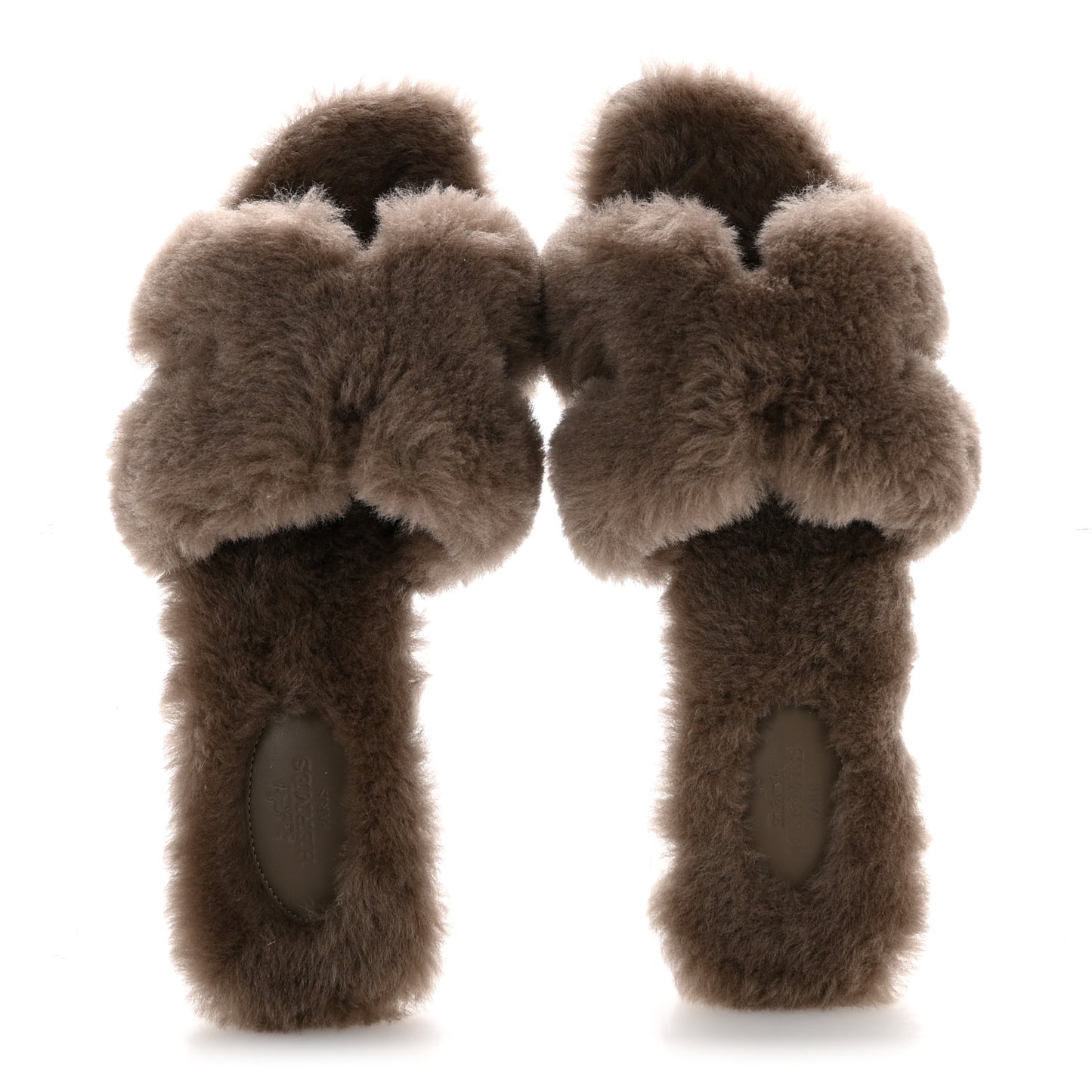 Woolskin Oran Sandals 40 Etoupe