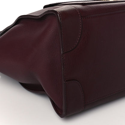 Celine Smooth Calfskin Mini Envelope Luggage Burgundy 9 of 11