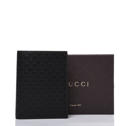 Gucci Microguccissima Passport Case Black 10 of 10