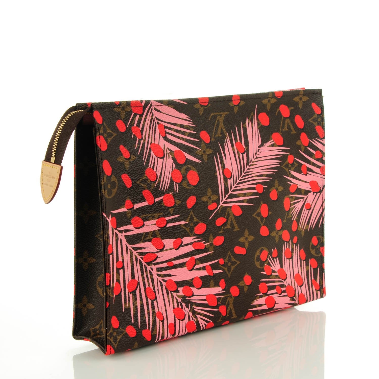 Louis Vuitton Monogram Jungle Dots Toiletry Pouch 26 Sugar Pink Poppy 3 of 7