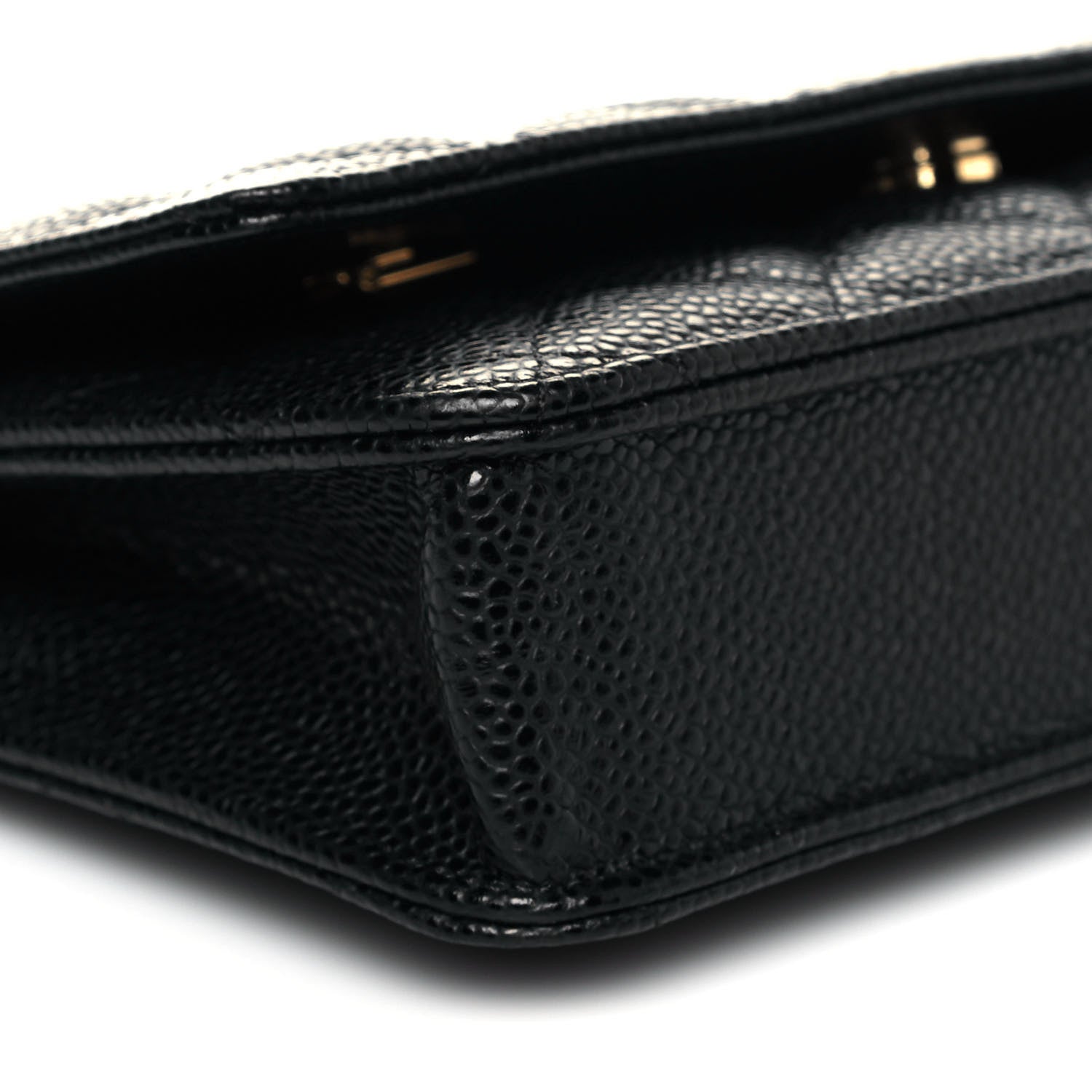 Chanel Caviar Quilted Wallet On Chain WOC Black 7 of 8