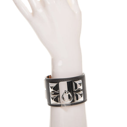 Hermes Swift Collier de Chien CDC Bracelet S Graphite 2 of 8