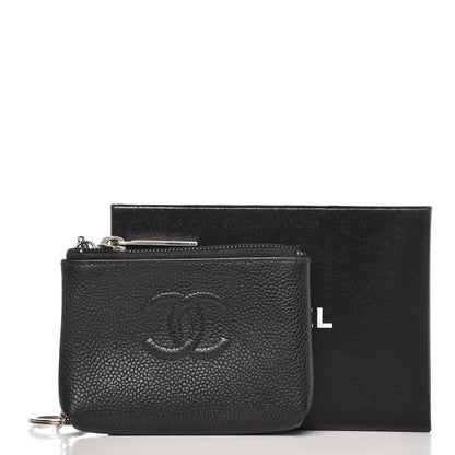 Chanel Caviar Timeless CC Key Holder Black 12 of 12