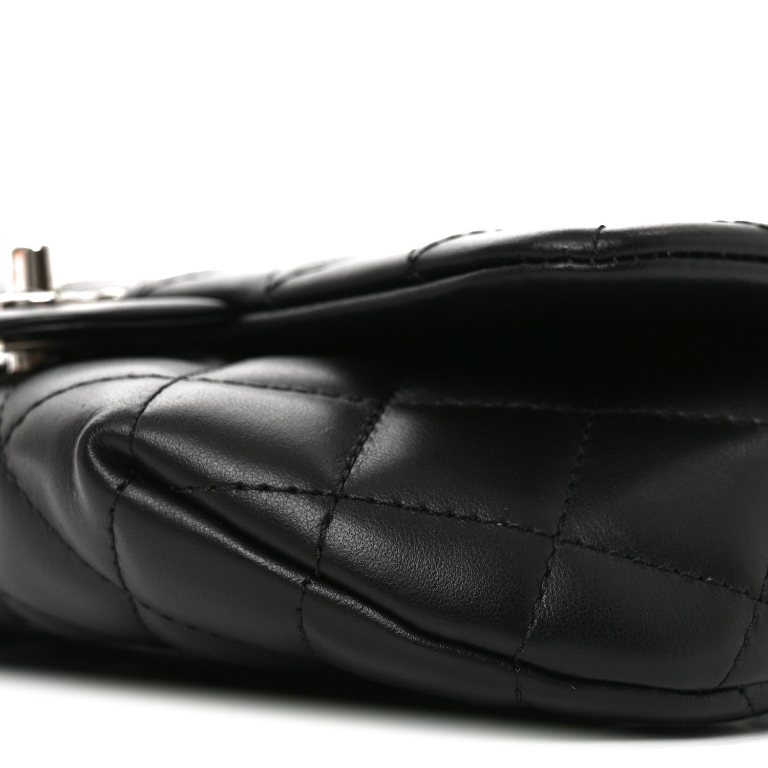 Chanel Calfskin Quilted CC Uniform Flap Belt Bag Black 10 of 10