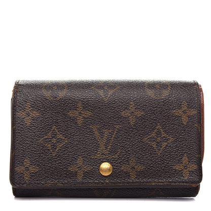Louis Vuitton Monogram Porte-Monnaie Billets Tresor Wallet 1 of 11