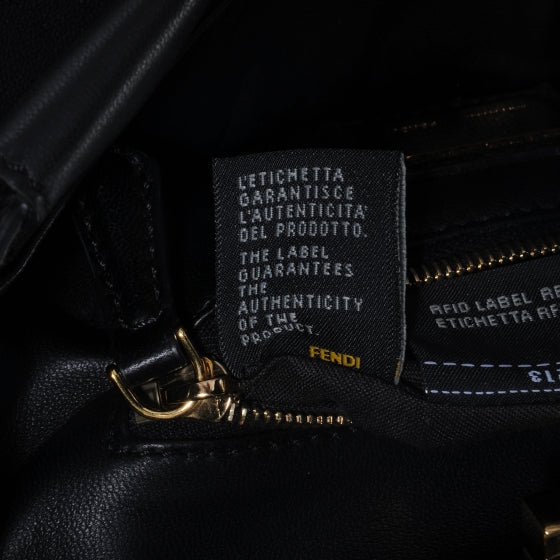 Nappa Mini Peekaboo Iconic Satchel Black