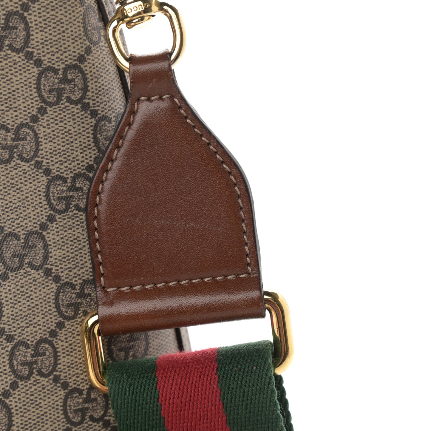 GG Supreme Monogram Reversible Tote Beige Tuscany