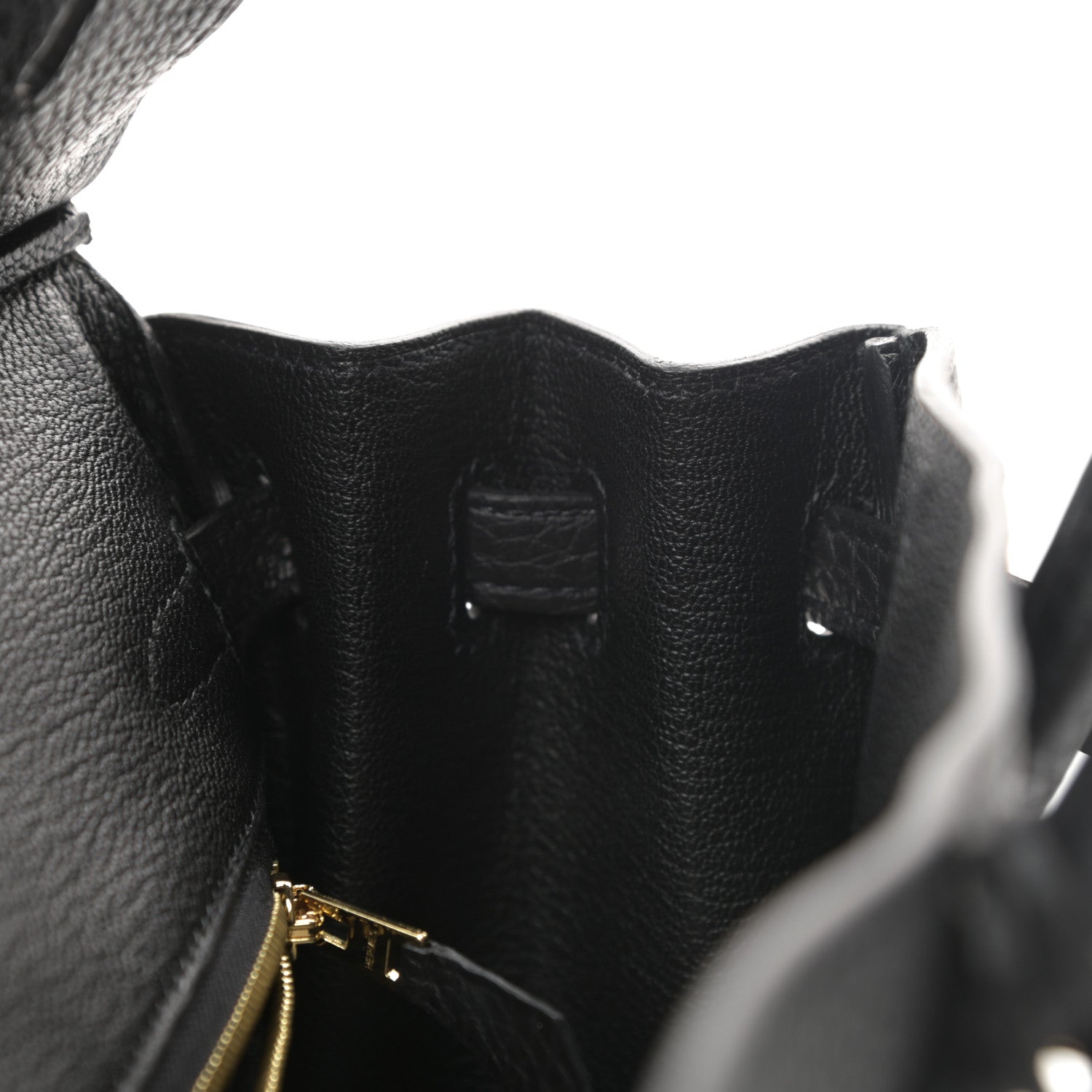 Hermes Togo Birkin 25 Black 12 of 34