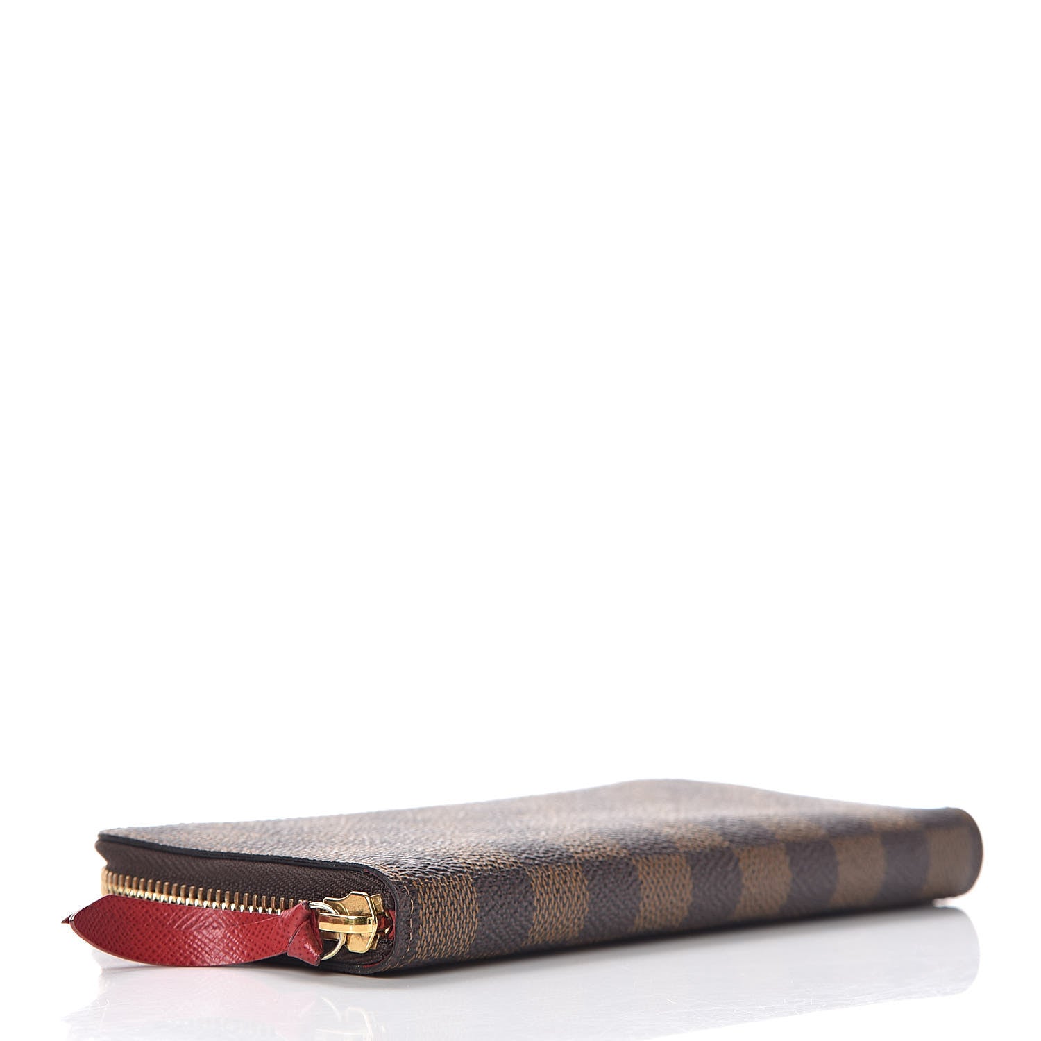 Louis Vuitton Damier Ebene Clemence Wallet Cherry 4 of 7