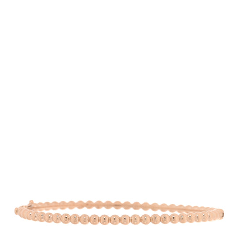 18K Rose Gold Perlee Pearls of Gold Bracelet M