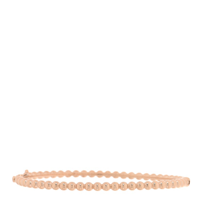 Van Cleef & Arpels 18K Rose Gold Perlee Pearls of Gold Bracelet M 1 of 4